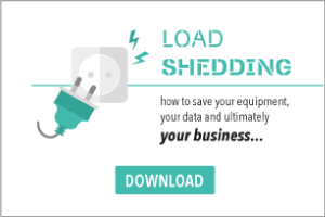 Load shedding, how to save your equipment, your data and ultimately your business