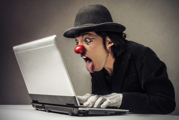 Clown CEO email spoofing